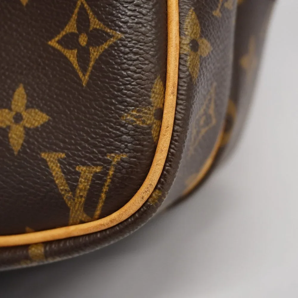Louis Vuitton Monogram Canvas Crossbody Bag in Brown and Tan